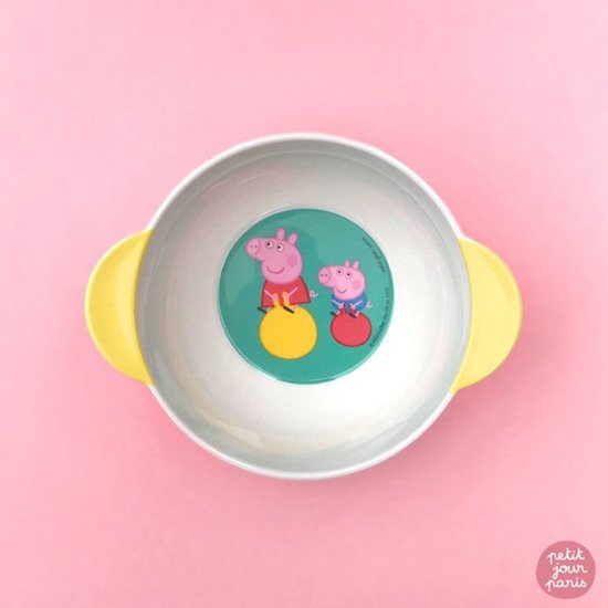 Bol à oreilles   Peppa Pig        de               Petit Jour Paris
