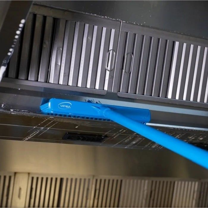 Vikan 31743 Hygiëne combiveger hard/zacht 41 cm blauw - zonder steel (5705020317439)