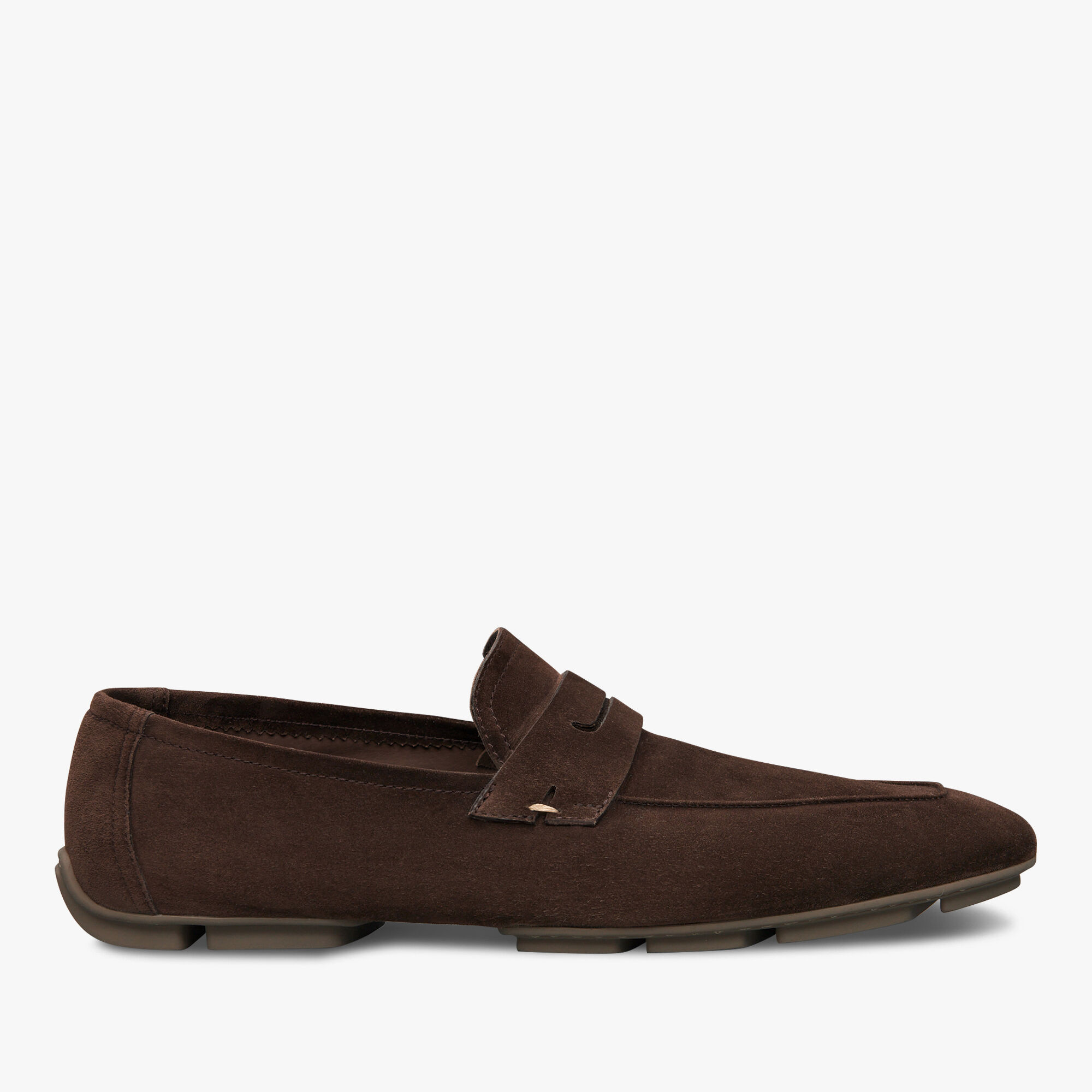 Mocassin Lorenzo Drive En Cuir Camoscio