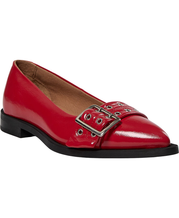 Pavement Saso Low Red patent