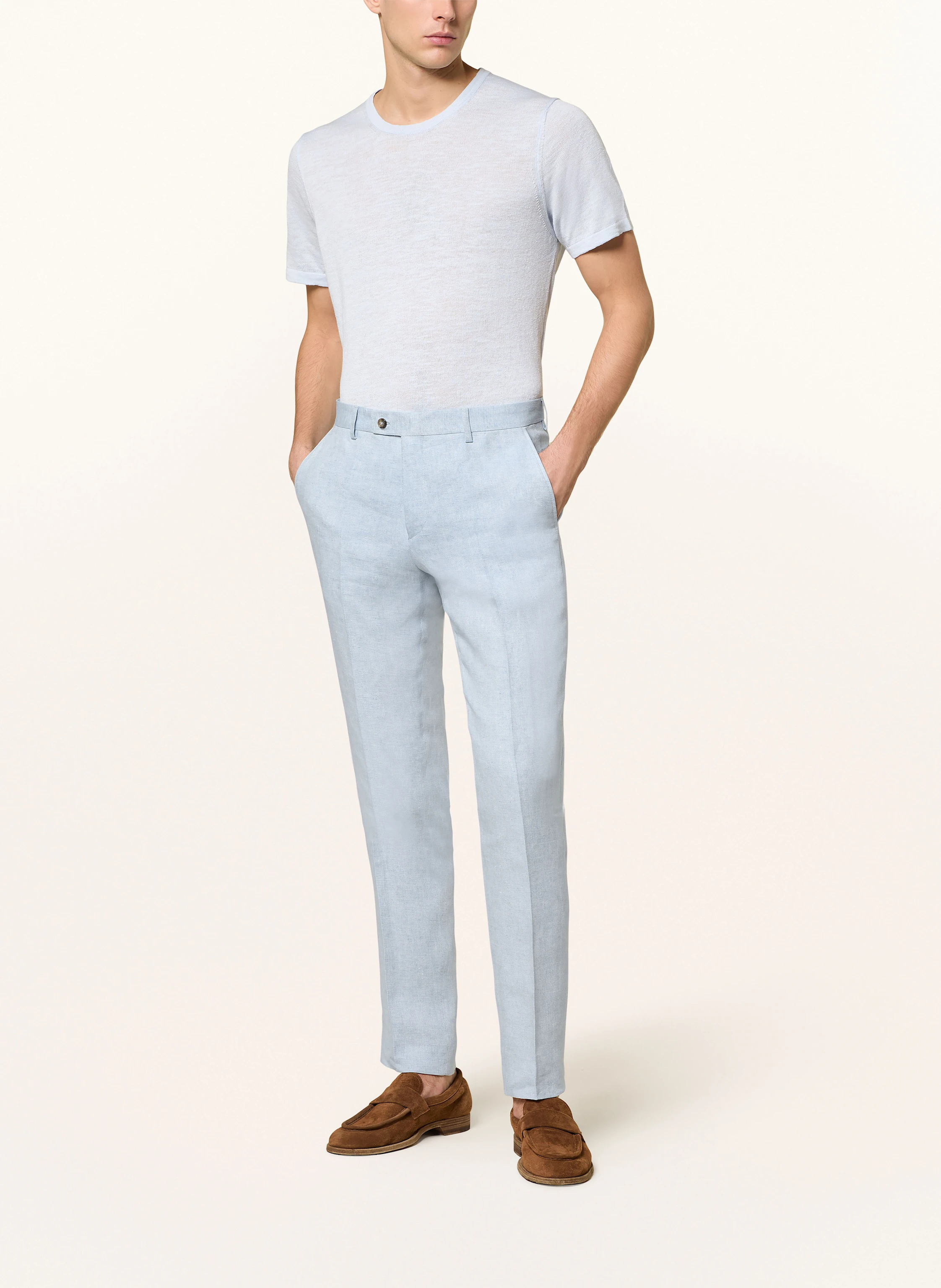 SAND COPENHAGEN Anzughose CRAIG Slim Fit aus Leinen