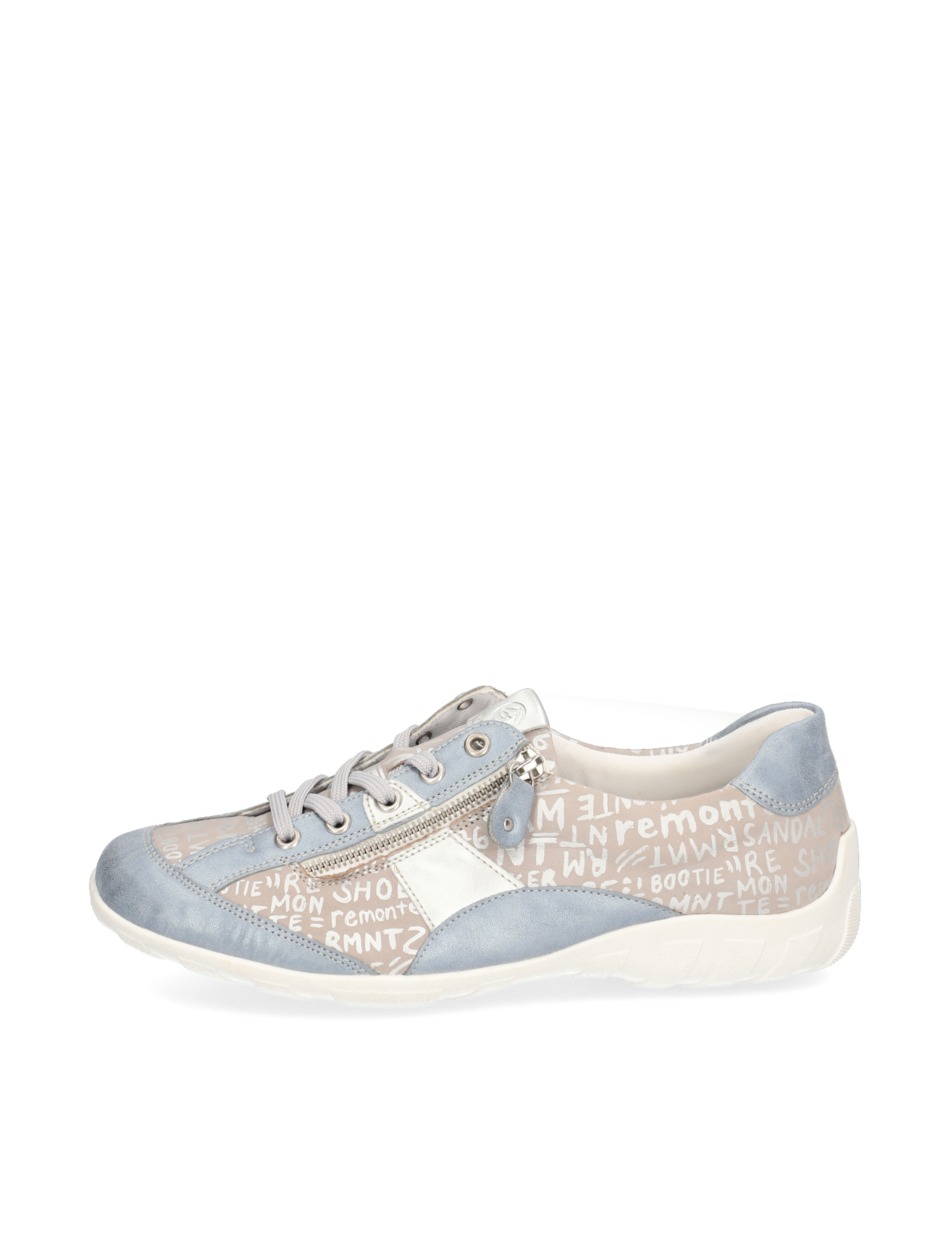 Lederkombination Sneaker