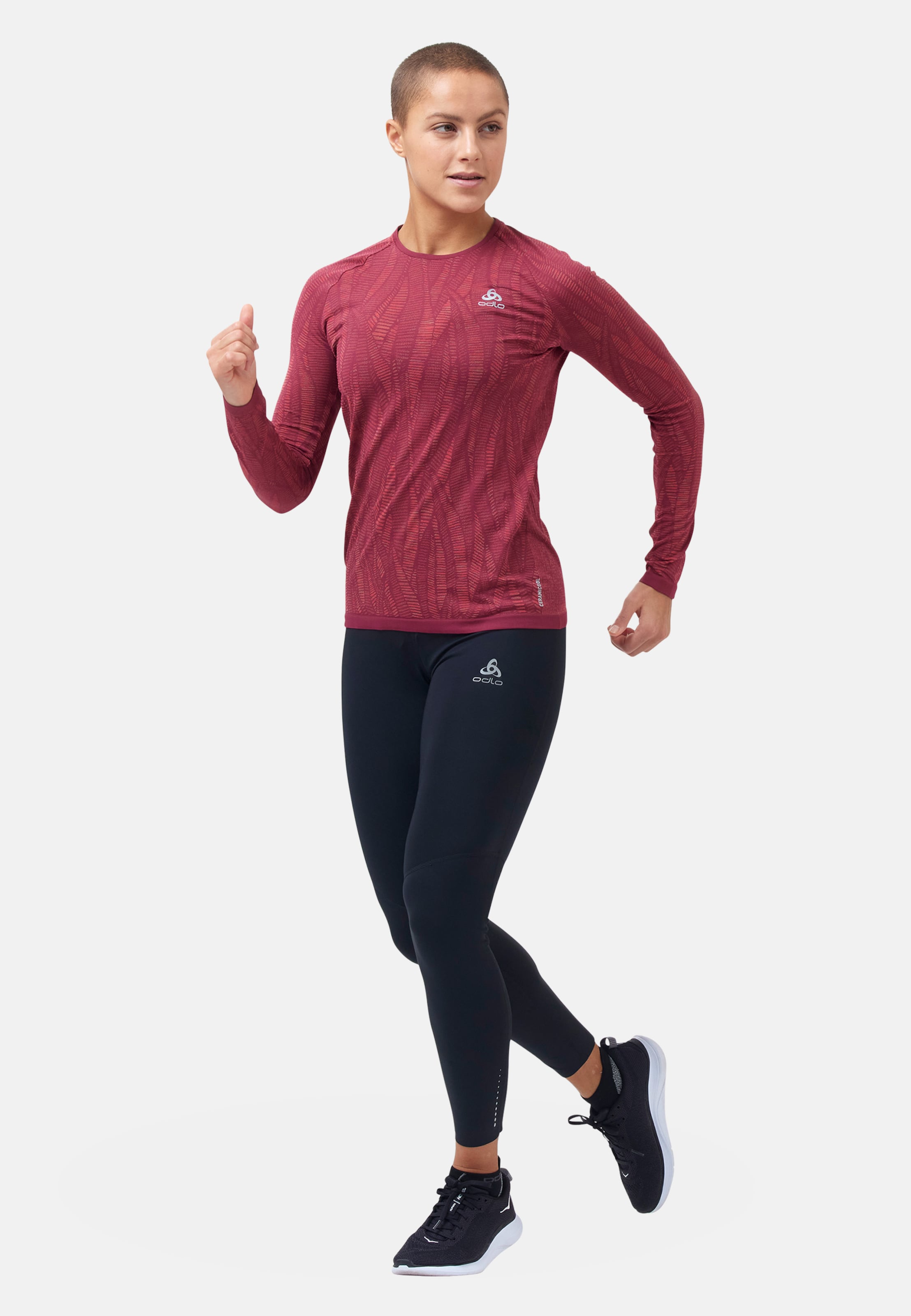 Zeroweight Lauftights in black