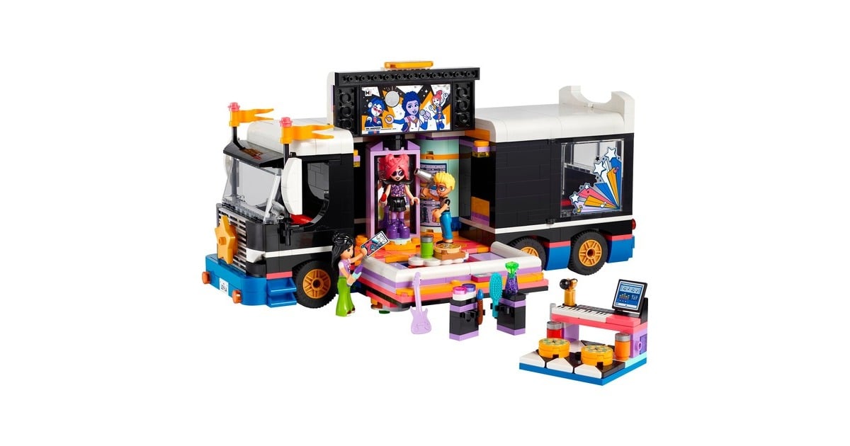 LEGOFriends - Toerbus van popster Constructiespeelgoed  (42619)
