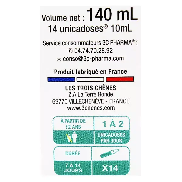 3C Pharma Liberdigest 14 doses individuais