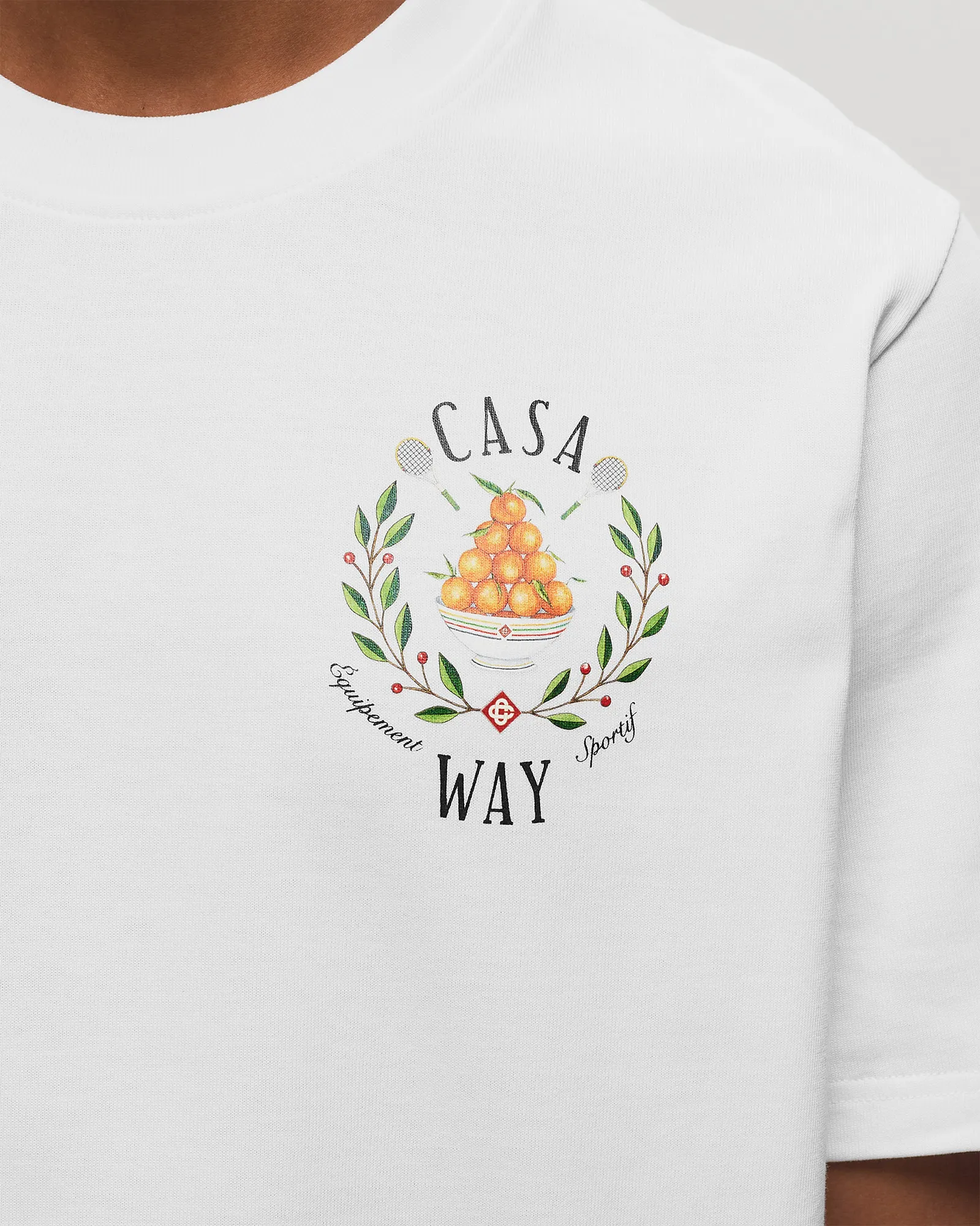 Casablanca CASA WAY PRINTED T-SHIRT
