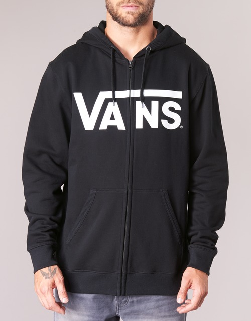 Vans - VANS CLASSIC ZIP HOODIE - Noir