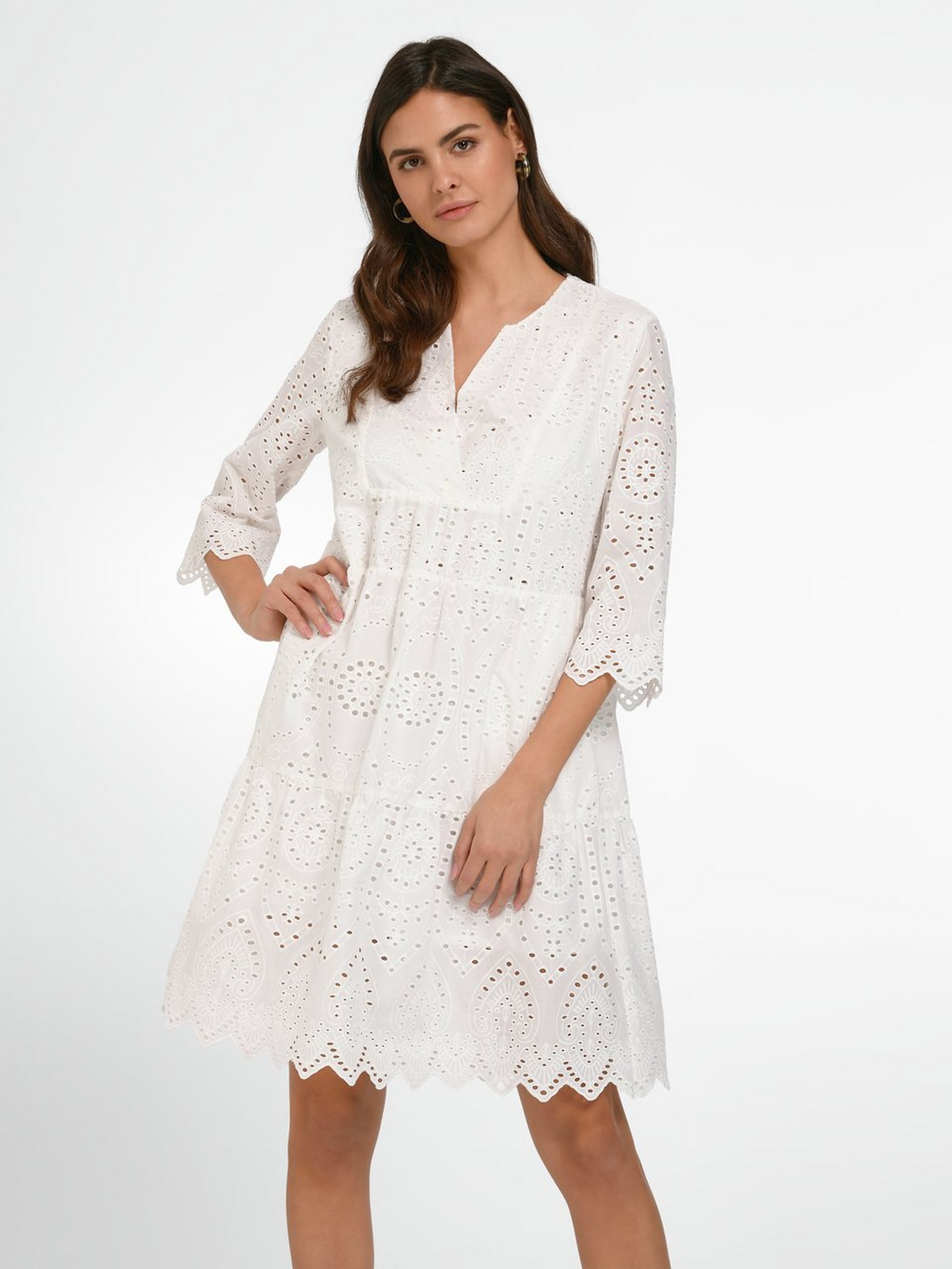Kleid mit 3/4-Arm