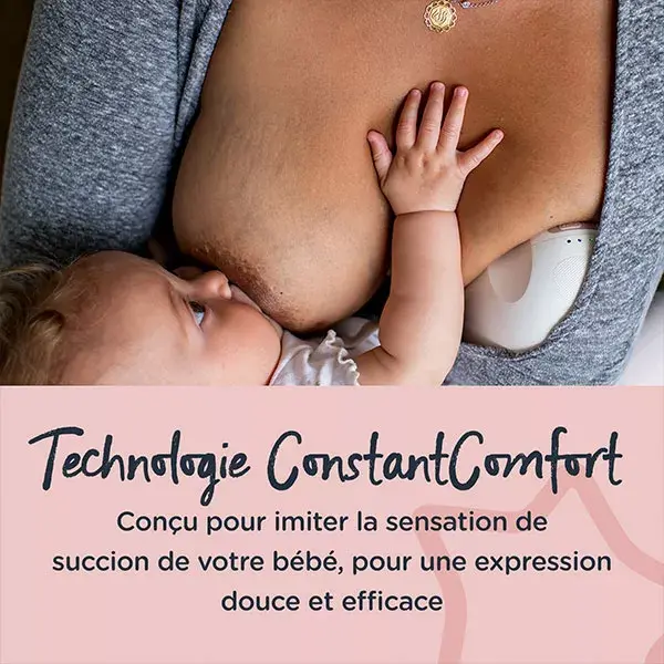 Bomba tira-leite elétrica portátil dupla Tommee Tippee com mãos livres