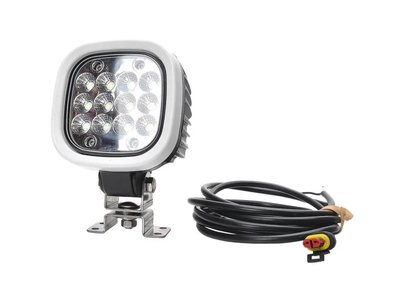 WAS Arbejdslys 12 V, 24 V, 36 V, 48 V, 60 V, 70 V W130 8000 Superseal 1214/1 Bred nærfeltbelysning (B x H x T) 110 x 159 x 86 mm 8000 lm