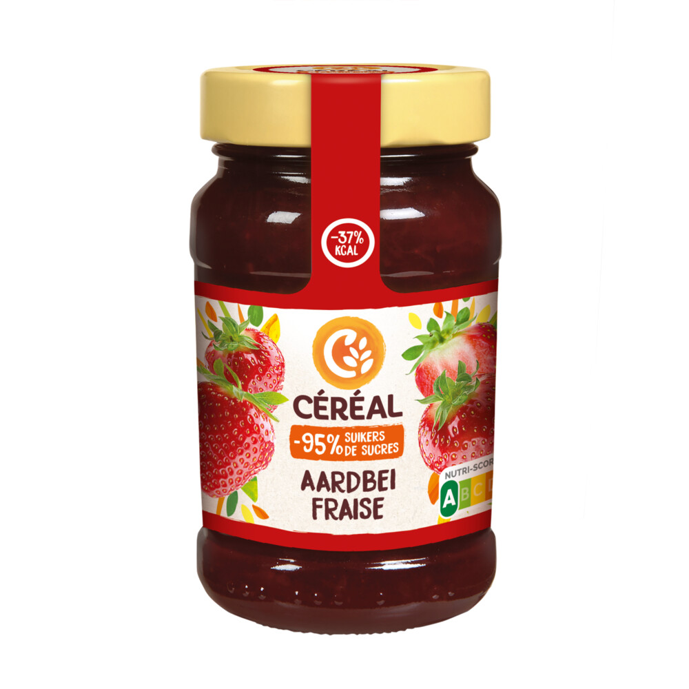 3x Céréal Jam Aardbeien270 gr