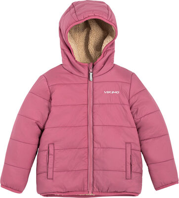 Viking Playtime Vendbar Fleecejakke, Plum