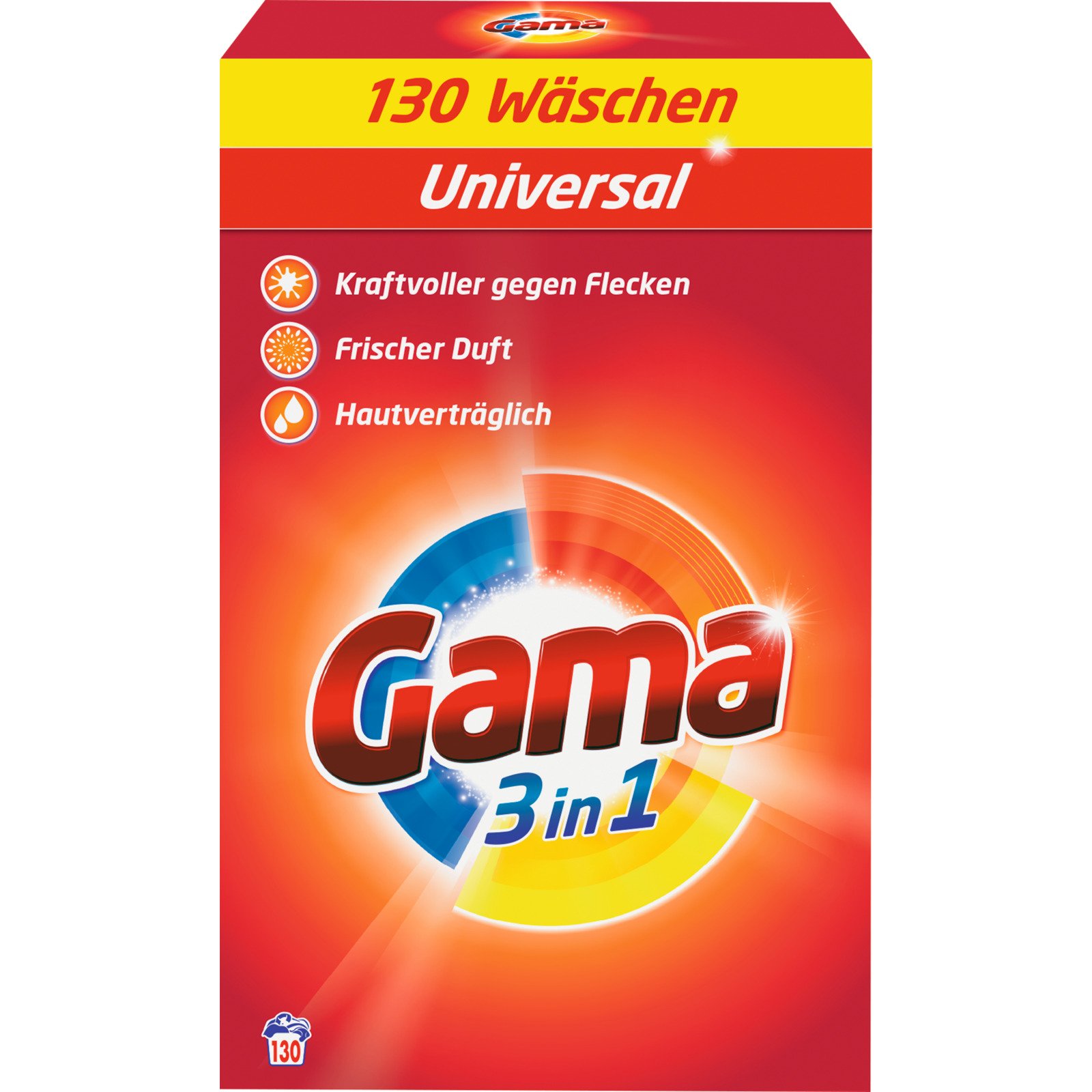 Gama Pulver Classic 130 Waschgänge 8,45 kg