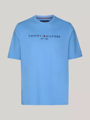 Camiseta de malha slim fit com logo Plus