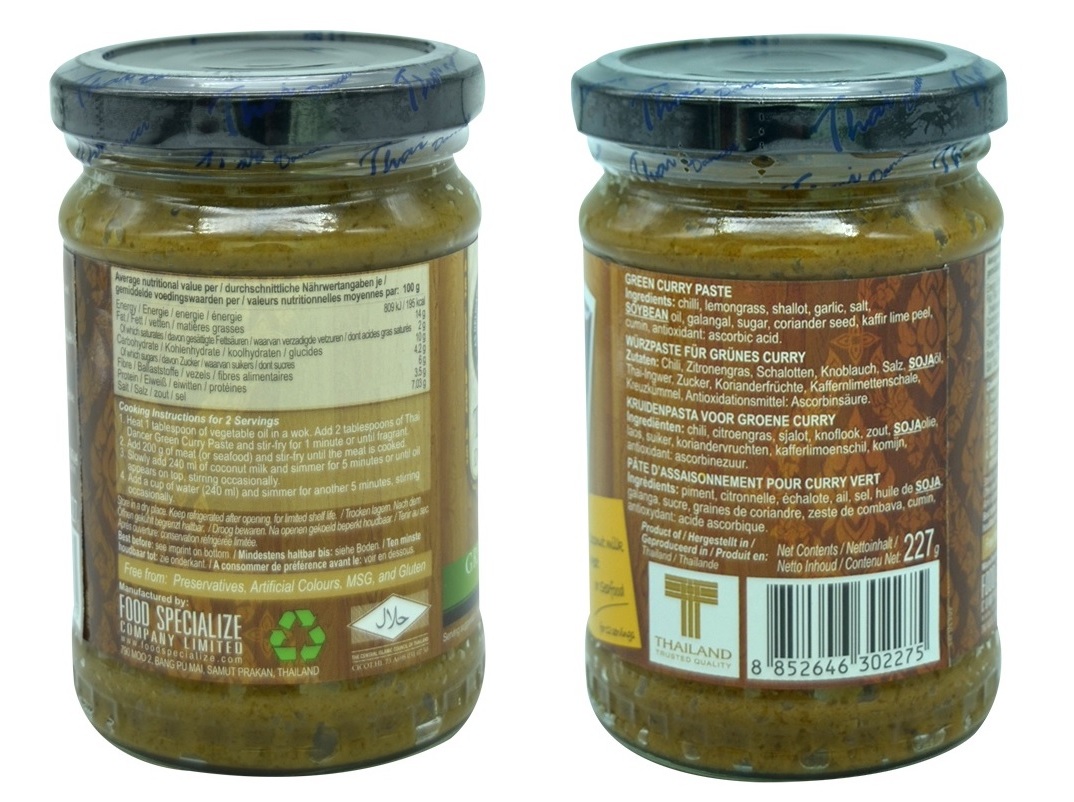 MOLHOS THAI DANCER CARIL VERDE 227ML