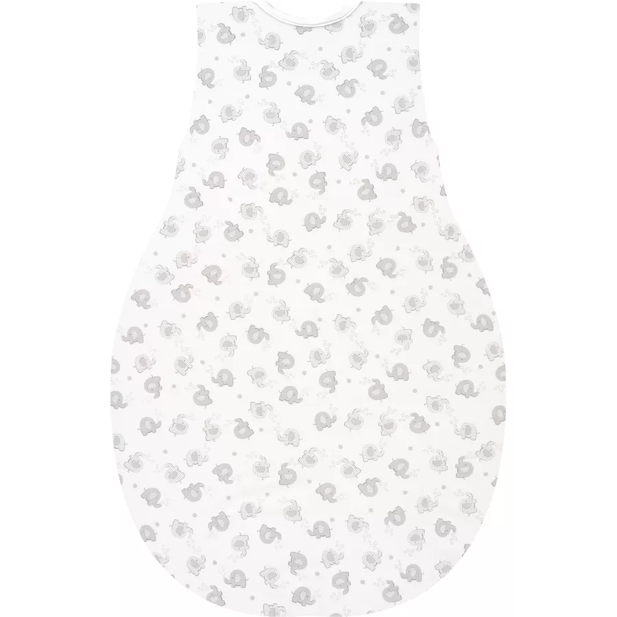 Alvi® Schlafsack Jersey Light Streifenfant beige