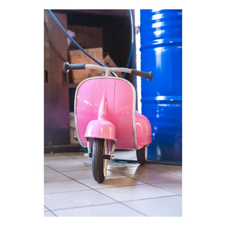 Ambosstoys Porteur Scooter en métal | Rose