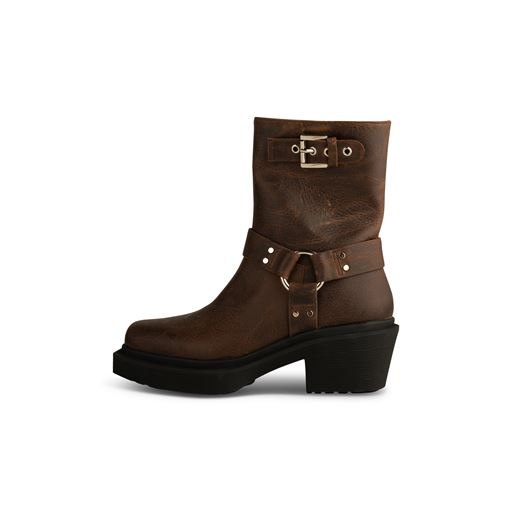 Shoe The Bear Amina Biker Støvler, Dark Brown, 40