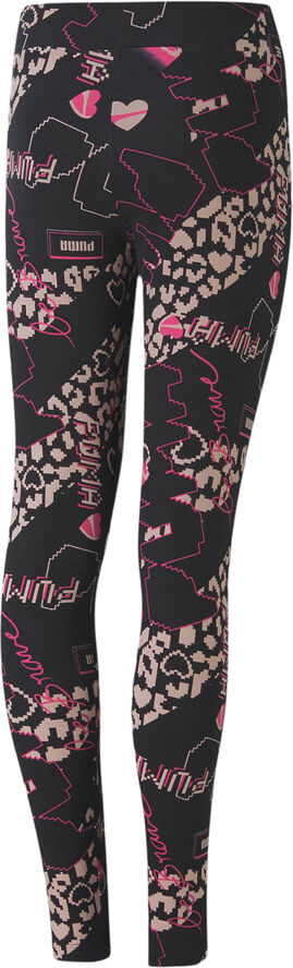 Puma ALPHA AOP LEGGINGS G Pink