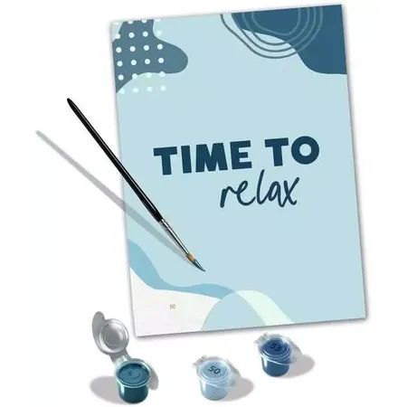 Ravensburger CreArt Time to relax - Malen nach Zahlen für Erwachsene