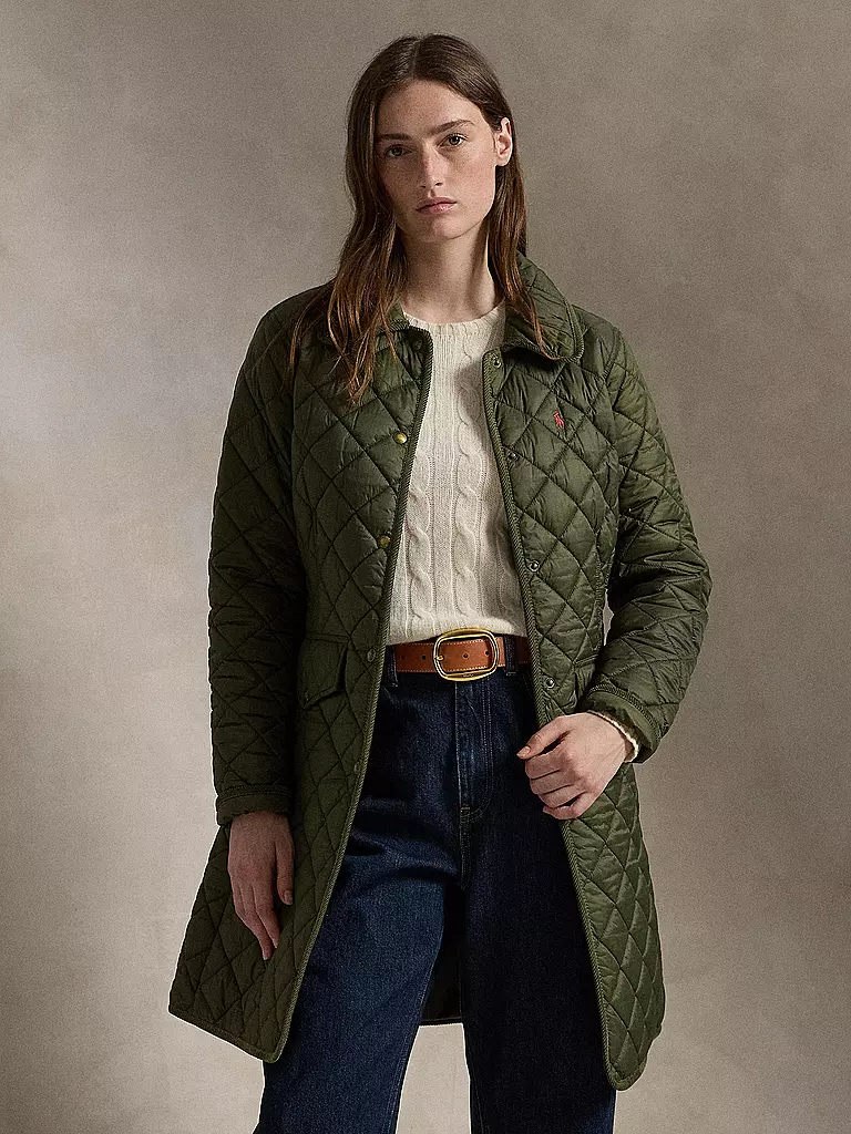 POLO RALPH LAUREN Steppmantel olive