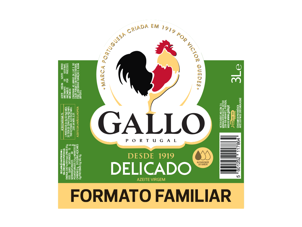 AZEITE GALLO VIRGEM 3L