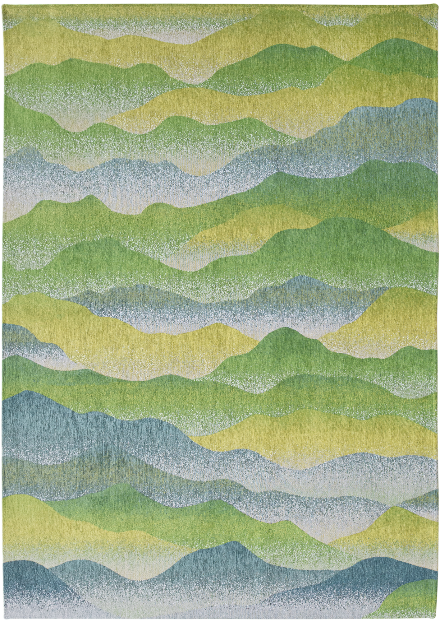 Ecorugs vloerkleed Himalaya groen 140x200 cm