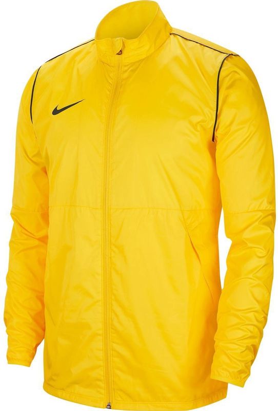 Nike PARK 20 Repel Regenjack - Geel - 100% Polyester - Waterafstotend