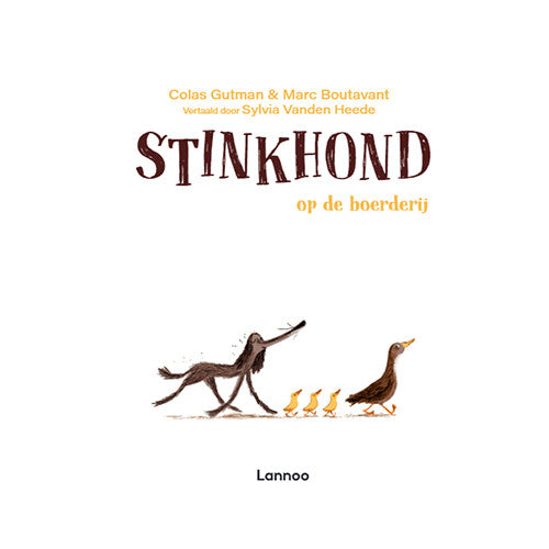 Uitgeverij lannoo stinkhond op de boerderij