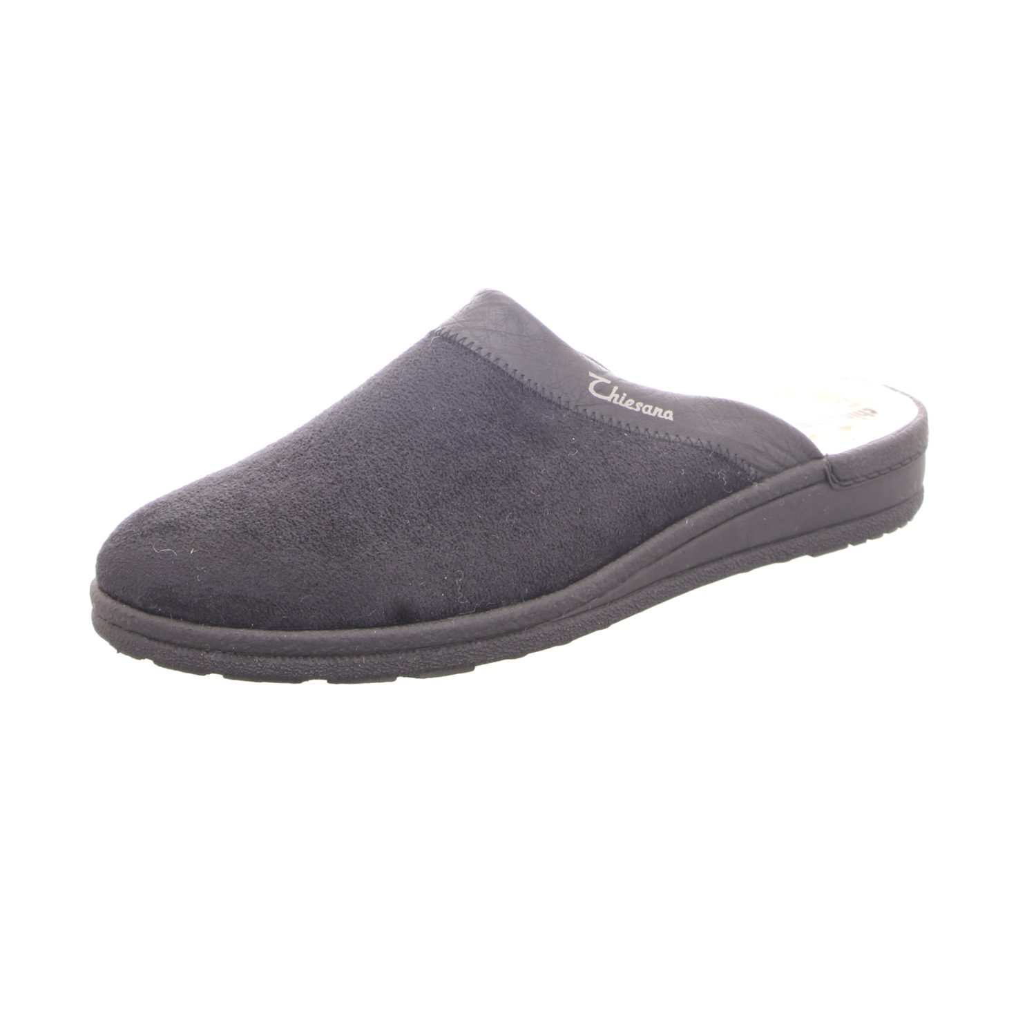thiesana Herren-Pantoffel Andi Vel. Schwarz