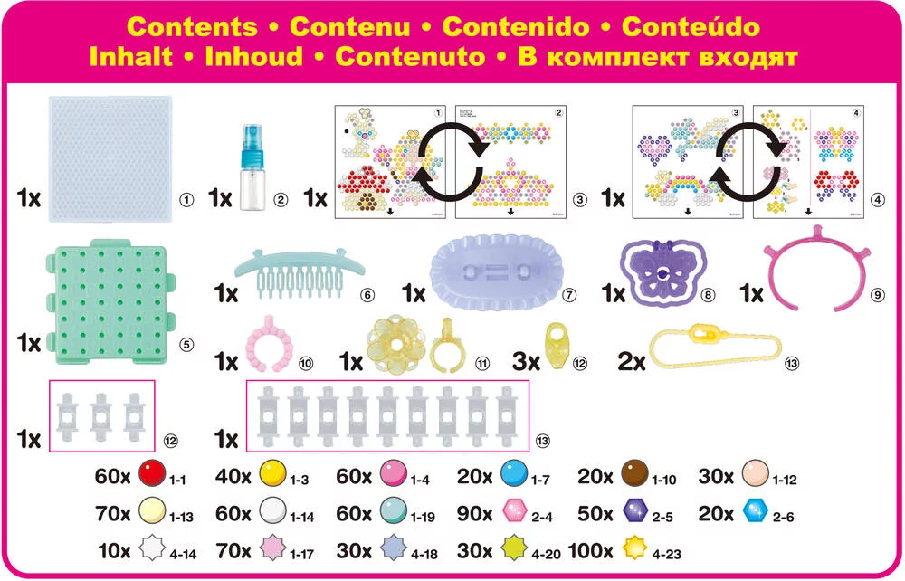 AQUABEADS -  MES ACCESSOIRES FEERIQUES A CREER