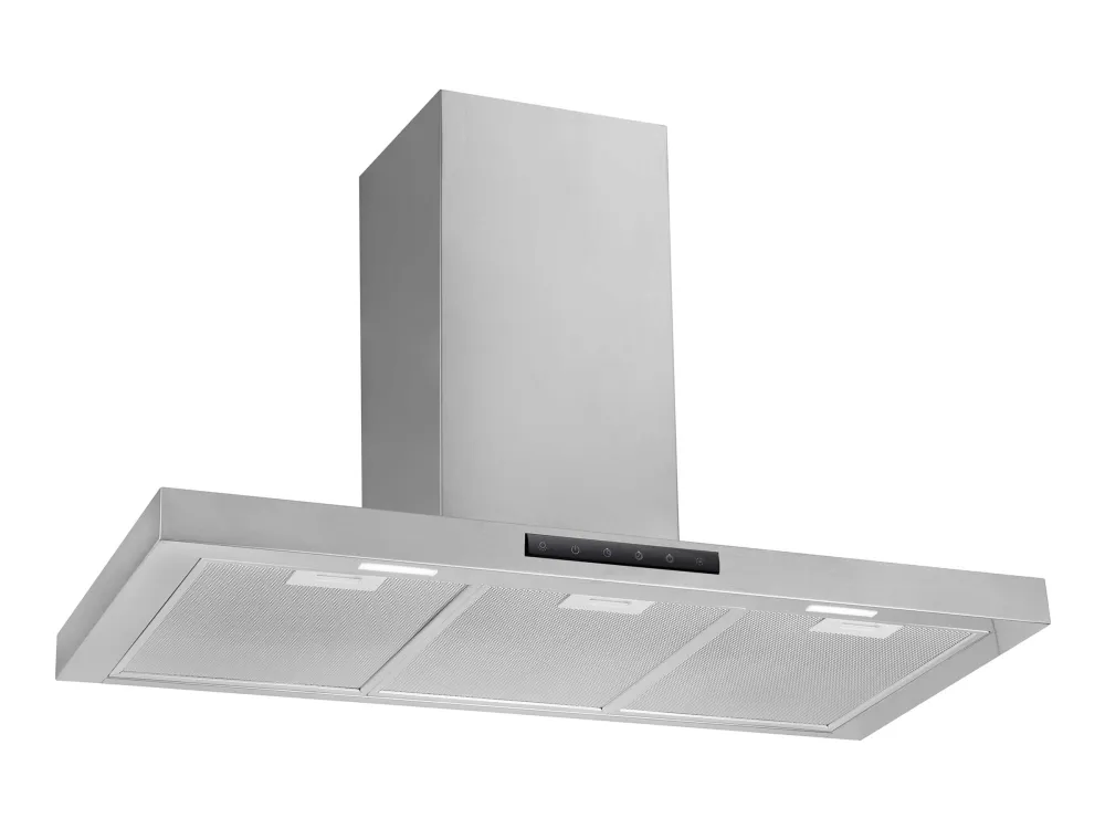 EICO Luzern P 90 X CV - Hætte - skorsten flad - bredde: 90 cm - dybde: 40.3 cm - udsugning - rustfrit stål