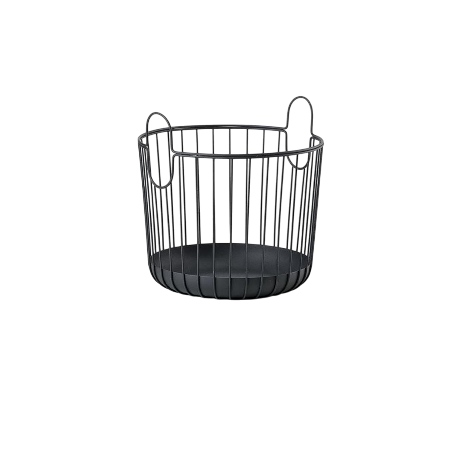 Aufbewahrungskorb INU Ø 30 cm Schwarz