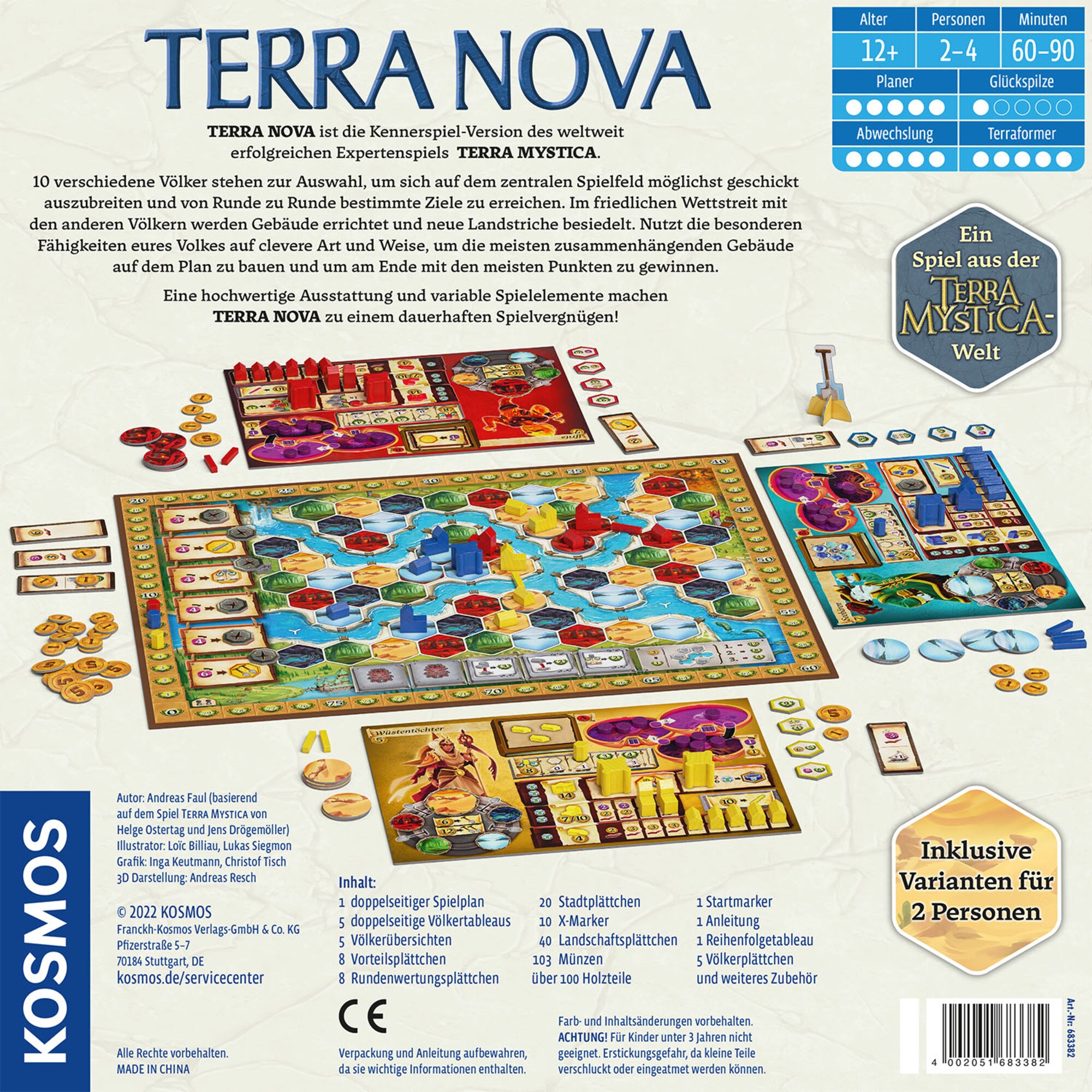 Kosmos Brettspiel Terra Nova