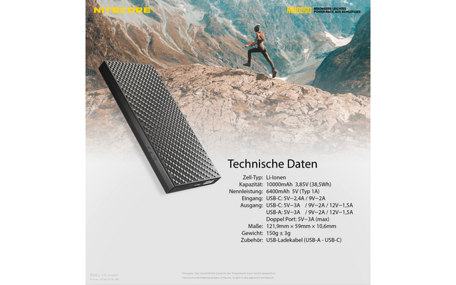 Nitecore Powerbank NB
