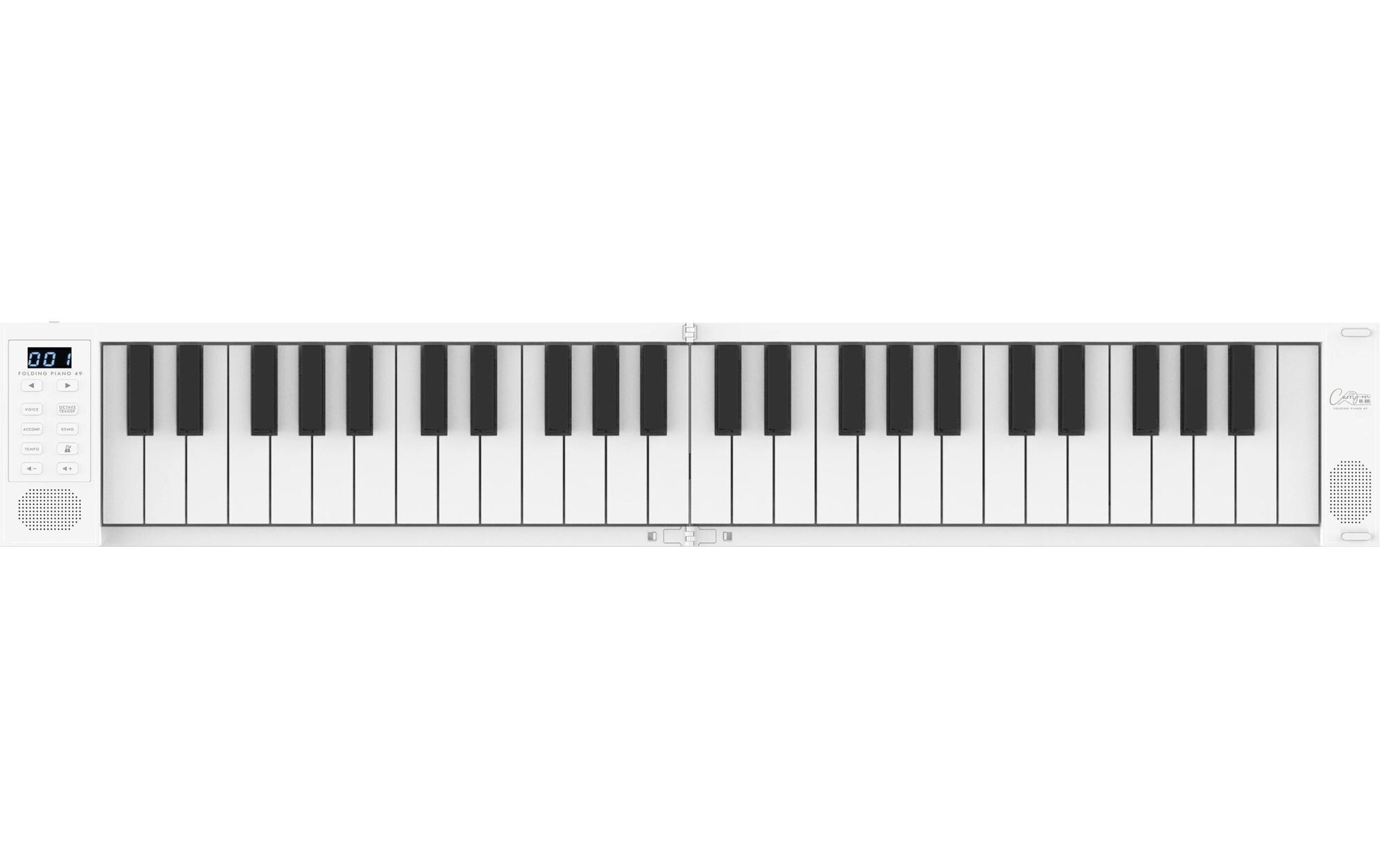 Keyboard Folding Piano 49 WeissFaltbares Keyboard mit 49 Tasten