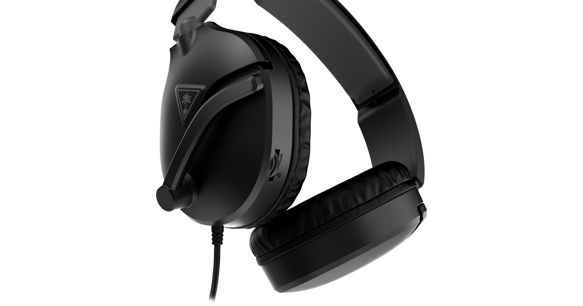Turtle BeachEar Force Recon 70P Black (2024) over-ear gaming headset  (Zwart, PS4, PS5, Xbox Series X|S, Xbox One, Switch, PC, Mobile)