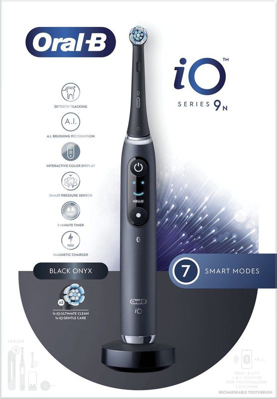 Oral-B iO 9N - Zwart - Elektrische Tandenborstel