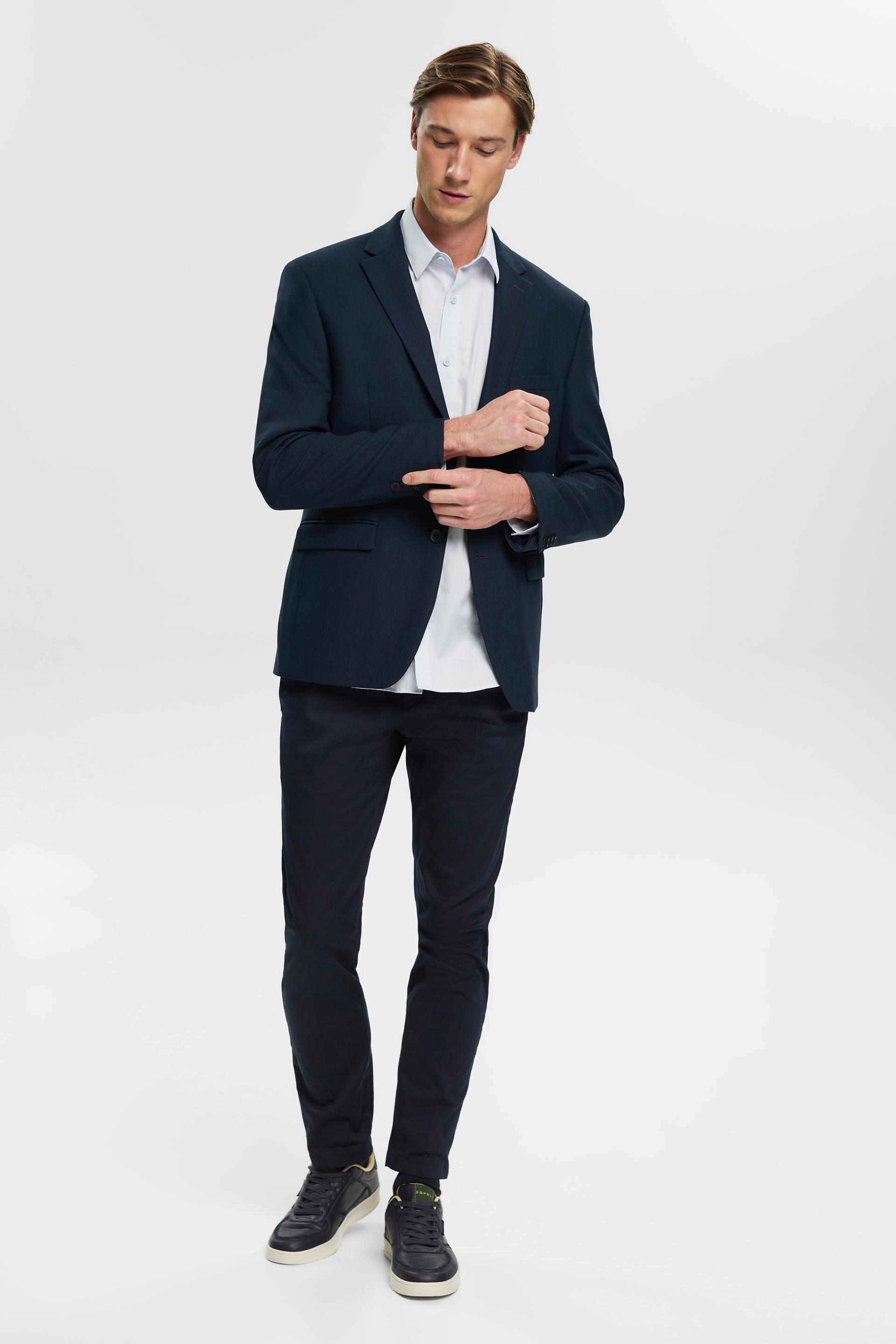 Tendance mix & match : Blazer à motif caviar