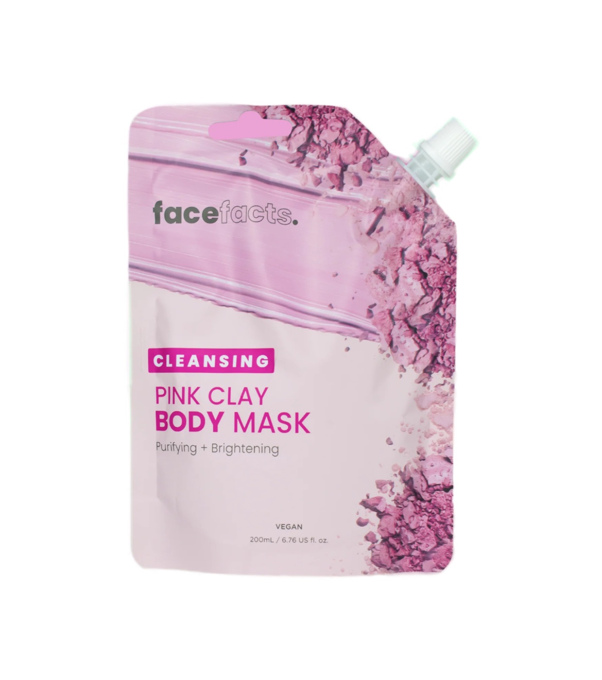 Face Facts - Máscara Corporal de Limpeza - Argila Rosa