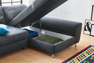 Ecksofa SILVA grau
