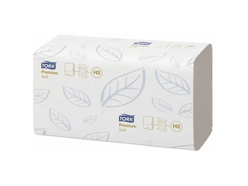 Håndklædeark Tork H2 Xpress® Soft Premium Multifold - (21 pakker x 110 ark)