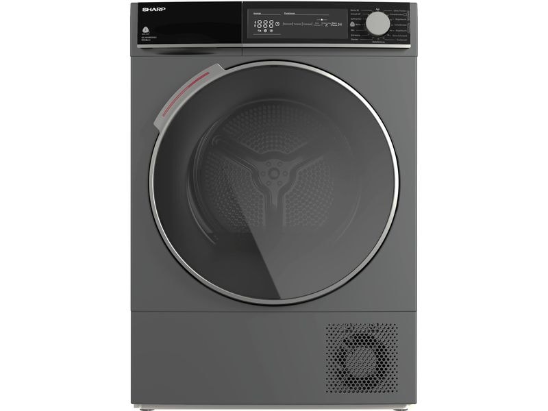Sharp Wäschetrockner KD-NHH8S9GA3-DE Rechts Wärmepumpentrockner