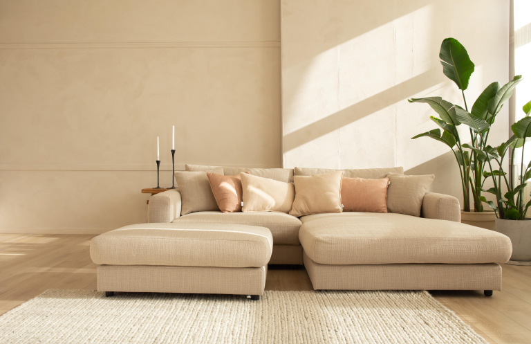 Nuuck Bente 3-Seater simply beige 1244