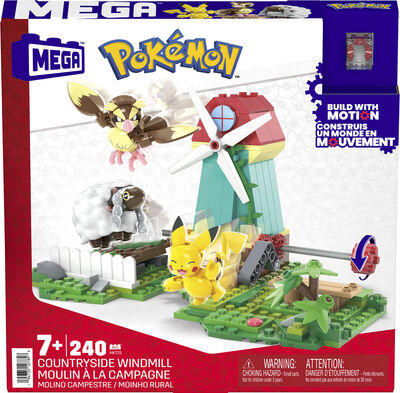 Mega Pokémon Byggesett Vindmølle 240 Brikker