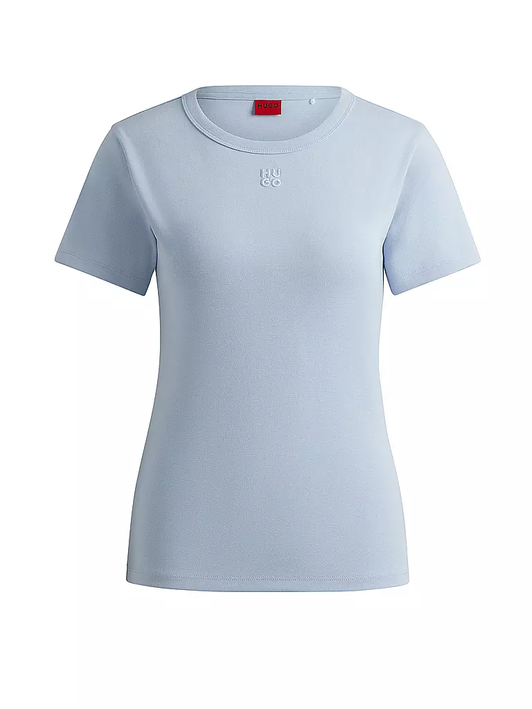 HUGO T-Shirt DELORIS hellblau