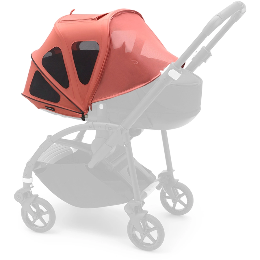 bugaboo Sonnendach mit Lüftungsfenstern Breezy Bee Sunrise Red