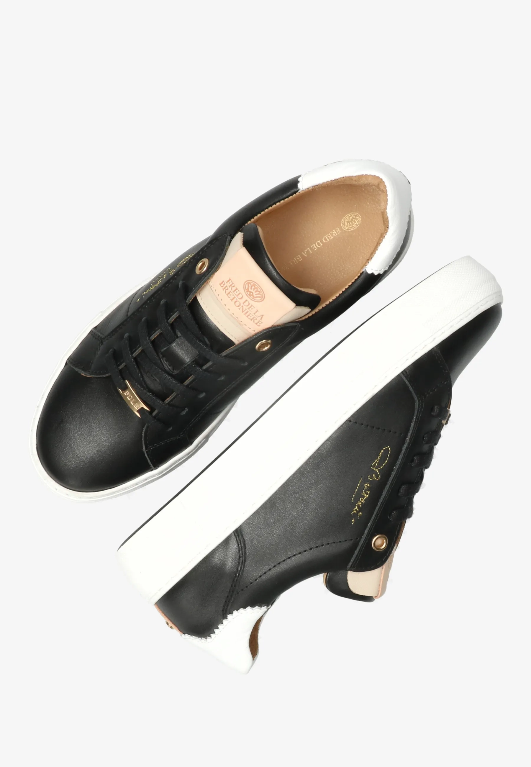 STORM ISA Sneaker leather Black