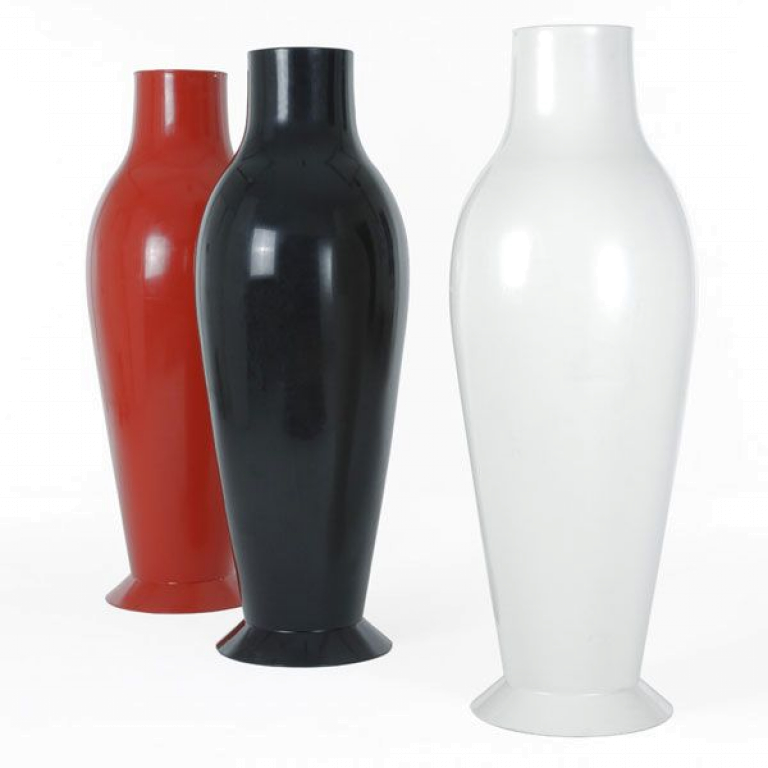 Kartell Misses Flower Power vaas rood