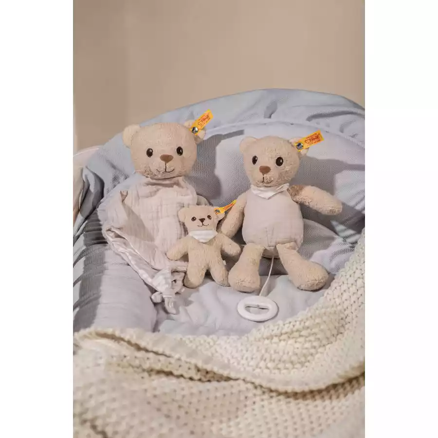 Steiff Teddybär Noah Spieluhr beige, 23 cm GOTS